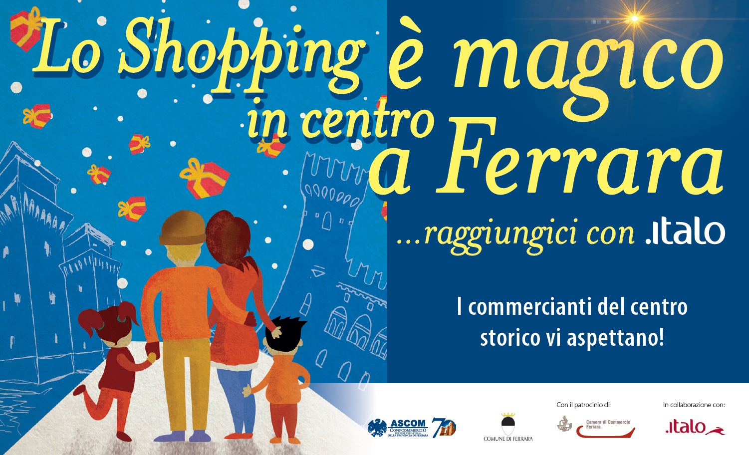 Lo Shopping  magico a Ferrara Italo