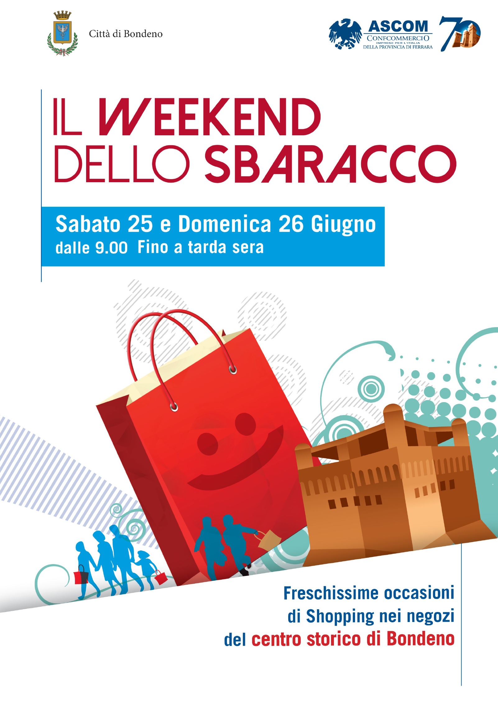 Locandina Sbaracco Bondeno Giugno