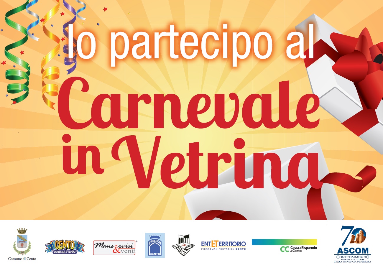 carnevale in vetrina