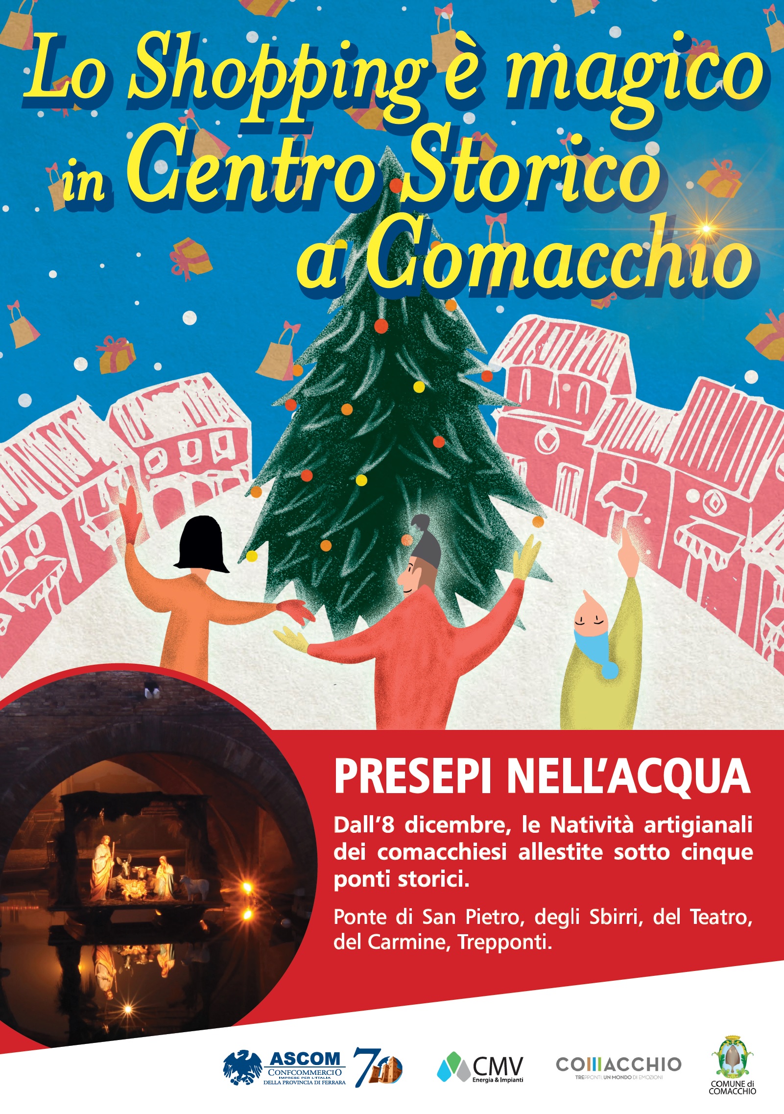 Shopping magico natale 2016 Comacchio
