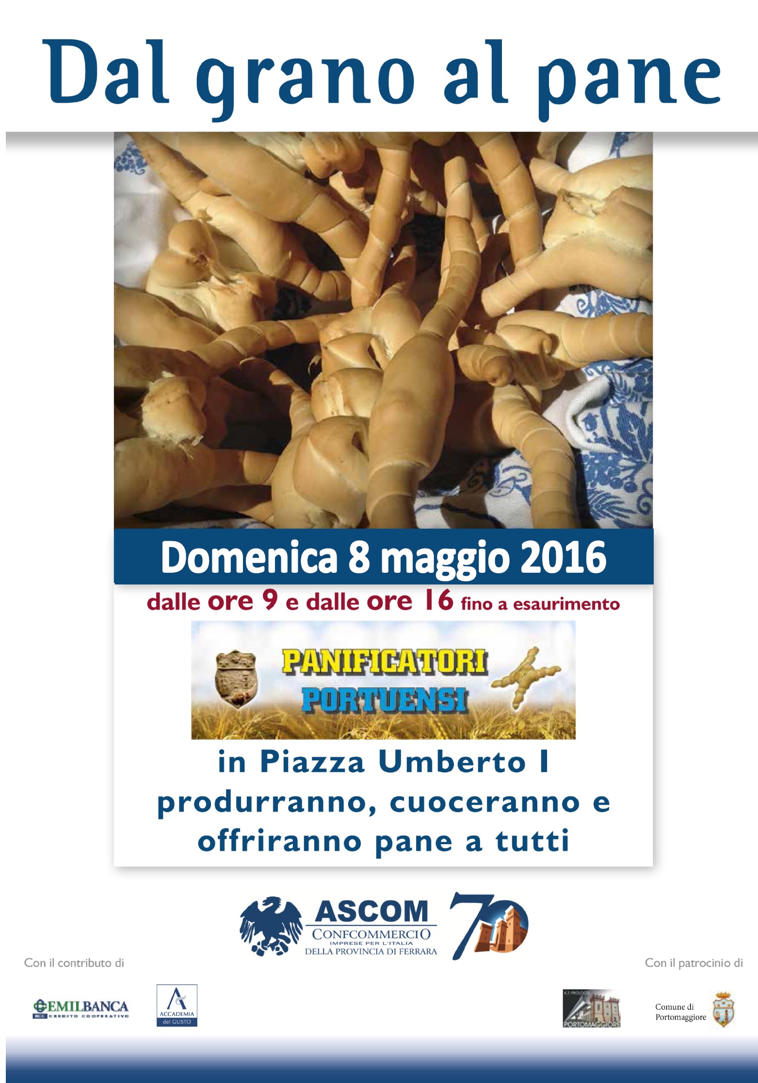 Volantino A4 Dal Grano al Pane 2016