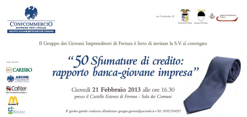 50 sfumature di credito invito